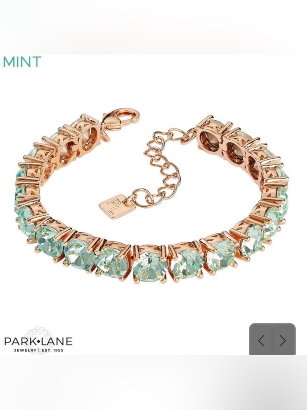 Park Lane Mint Impression Bracelet! BNIB!!